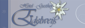 logo gasthof-edelweiss.de
Grüß Gott, tritt ein,
und bring uns Glück herein! logo gasthof-edelweiss.de
Grüß Gott, tritt ein,
und bring uns Glück herein!
